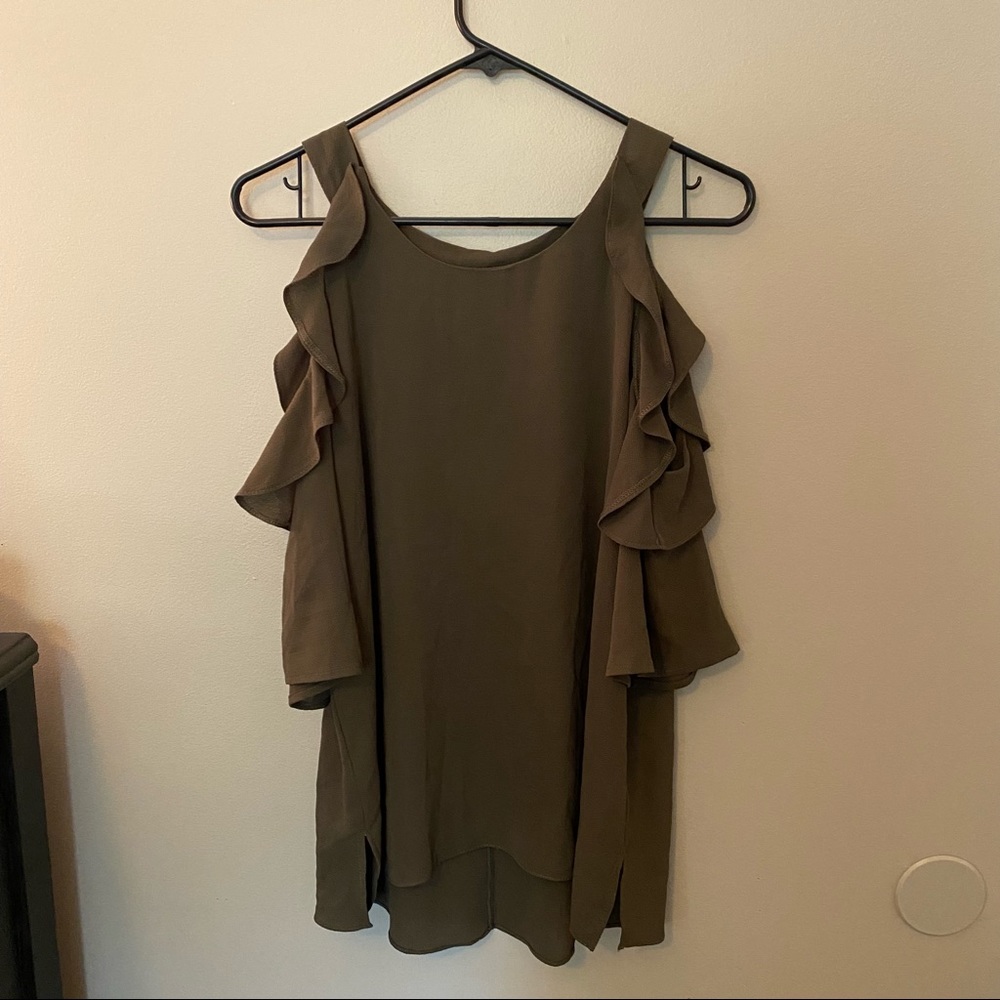 Off The Shoulder Ruffled Blouse